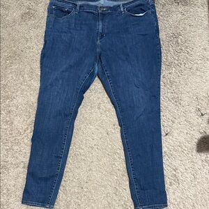 Levi's Classic 711 skinny Indigo Jeans